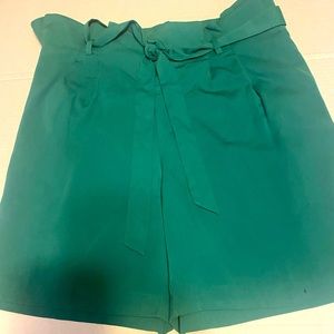 Dujour Dress Shorts with hidden zipper on the side.